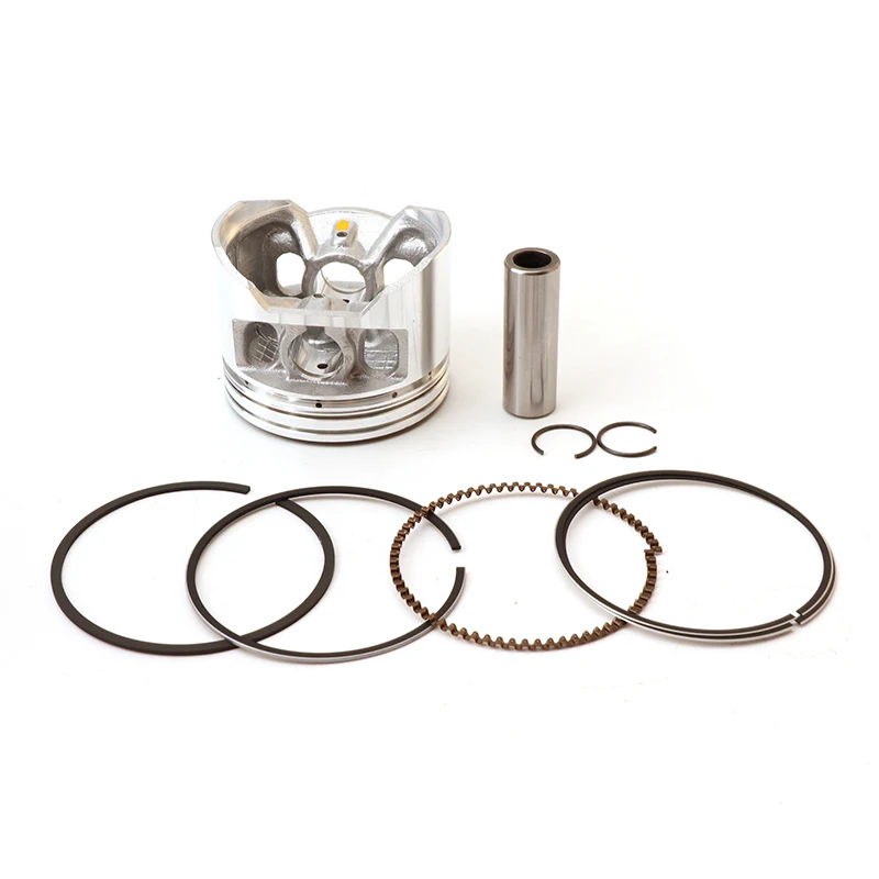 Akozon Kit Piston 56 Mm + Segments Pour Moteur Zhongshen 140cc - Pièces Aluminium Pit Bike, Dirt Bike, Quad, Go-Kart