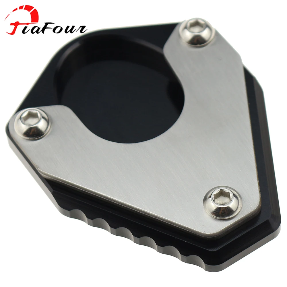 FIT For KLX125 KLX150BF KLX230 R KLX250 Side Stand Pad Plate Kickstand Enlarger Support Extension