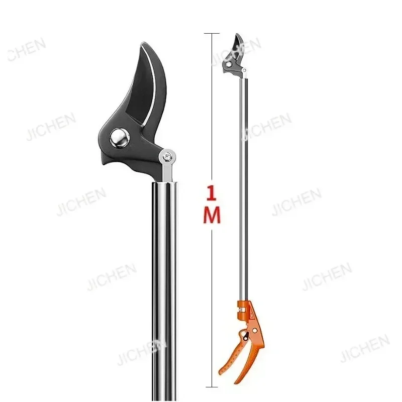 

ZQ Garden Tree Pruning Scissors Universal Cutters Stainless Steel Pruning Shears Gardening Pruners High Branch Telescopic Hand T