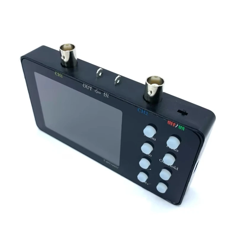 Dual Channel Digital Handheld Oscilloscope Sampling Rate Electronic Maintenance Tools Analog Bandwidth