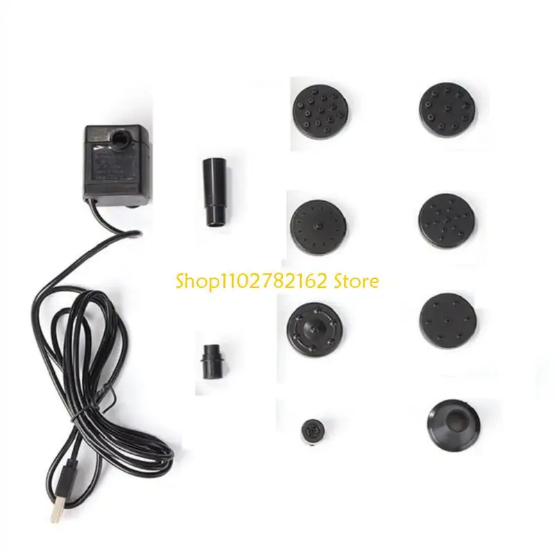 547B Mini Solar Powered Fountain Pump With 360 Degree Rotations And Energy Efficient Design Water Pump for Outdoor Decors