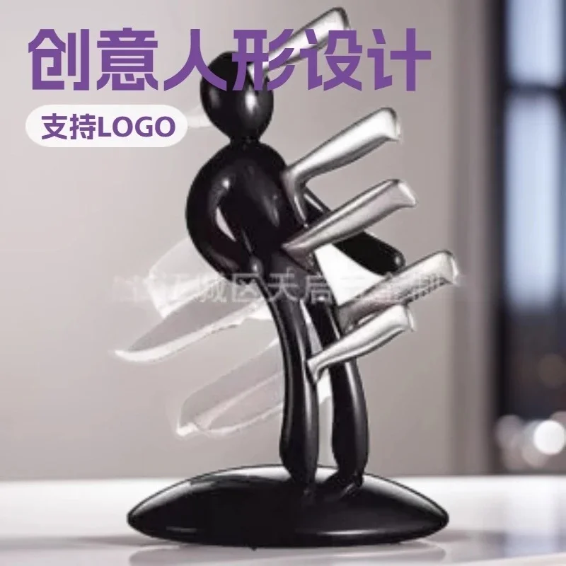 Knife Block Set Red Superhero Multifunctional Block For Home Countertop Table Decor Birthday Gift For Couples And Families