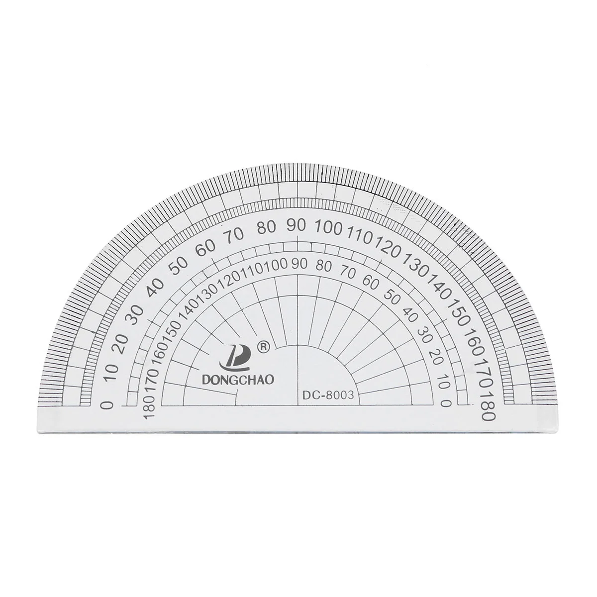 36 Pcs Stainless Steel Metal Rules Protractor Ruler Scale Angle Degrees Small Student