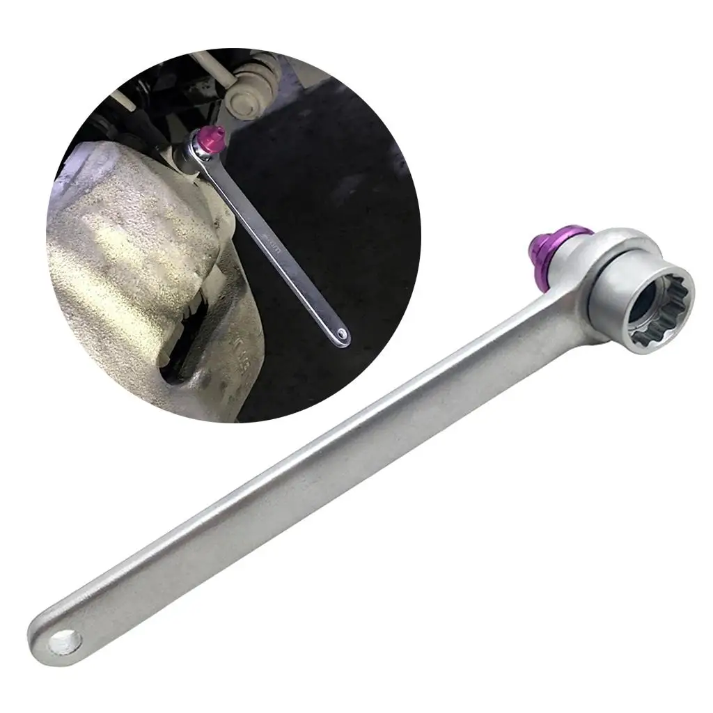 11mm Brake Fluid Bleeder Wrench Oil Drain Tool for Car Modification