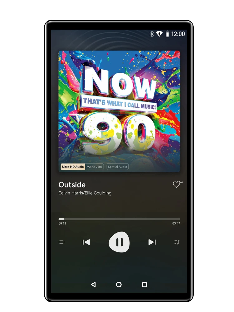 128G Famue BF66 5G WIFI Reproductor de MP3 Android 13, 6GB RAM + 64GB ROM, Bluetooth 5.0, soporte de calidad de sonido sin pérdidas, reproductor MP4