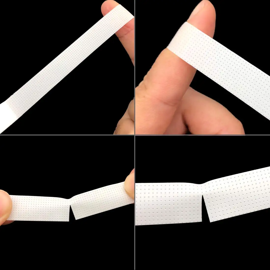 50pcs Eyelash Extension Tape Makeup Breathable Anti-allergy Easy to Tear Micropore Tape Professional Lashes Tape White