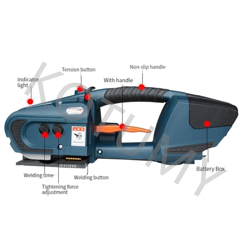 Cercleuse Électrique Portable de 13 à 16mm, JDC13/16