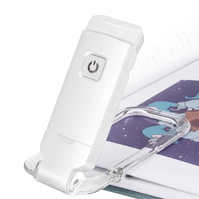 WILD BRIGHT Mini Clip- Eye Protecti Lamp, Portable Study Rechargeable Dormitory Night Light, Reading Book Clip Light