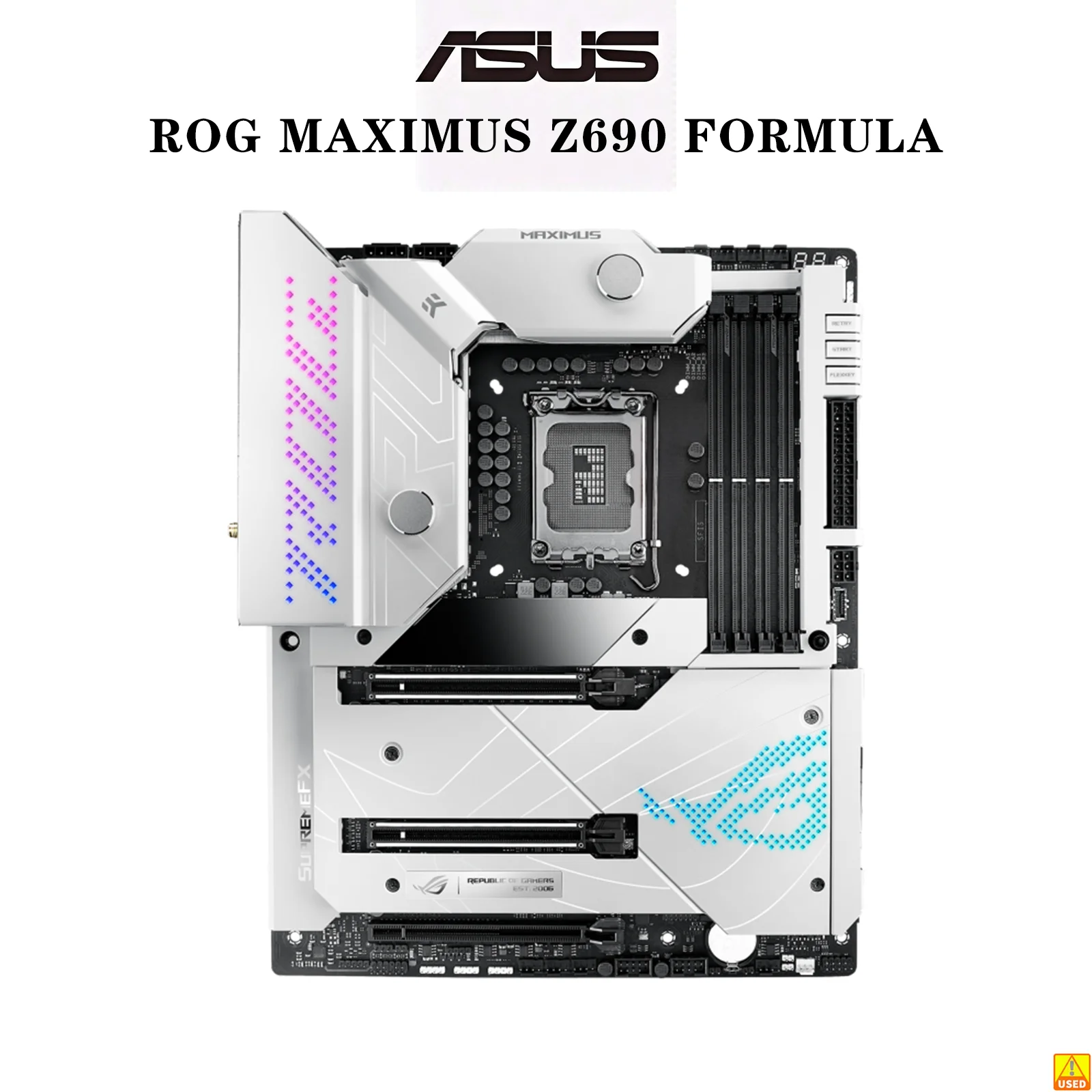 ASUS ROG MAXIMUS Z690 FORMULA Placa base Socket LGA1700 CPU DDR5 6400+(OC) Chipset de memoria Z690 ATX Placa base
