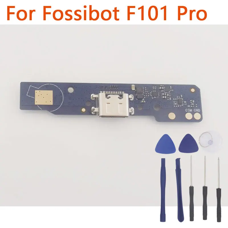 New Original FOSSIBOT F101 Pro USB Board Base Charging Charge Port Plug Board For Fossibot F101 Pro Smart Phone