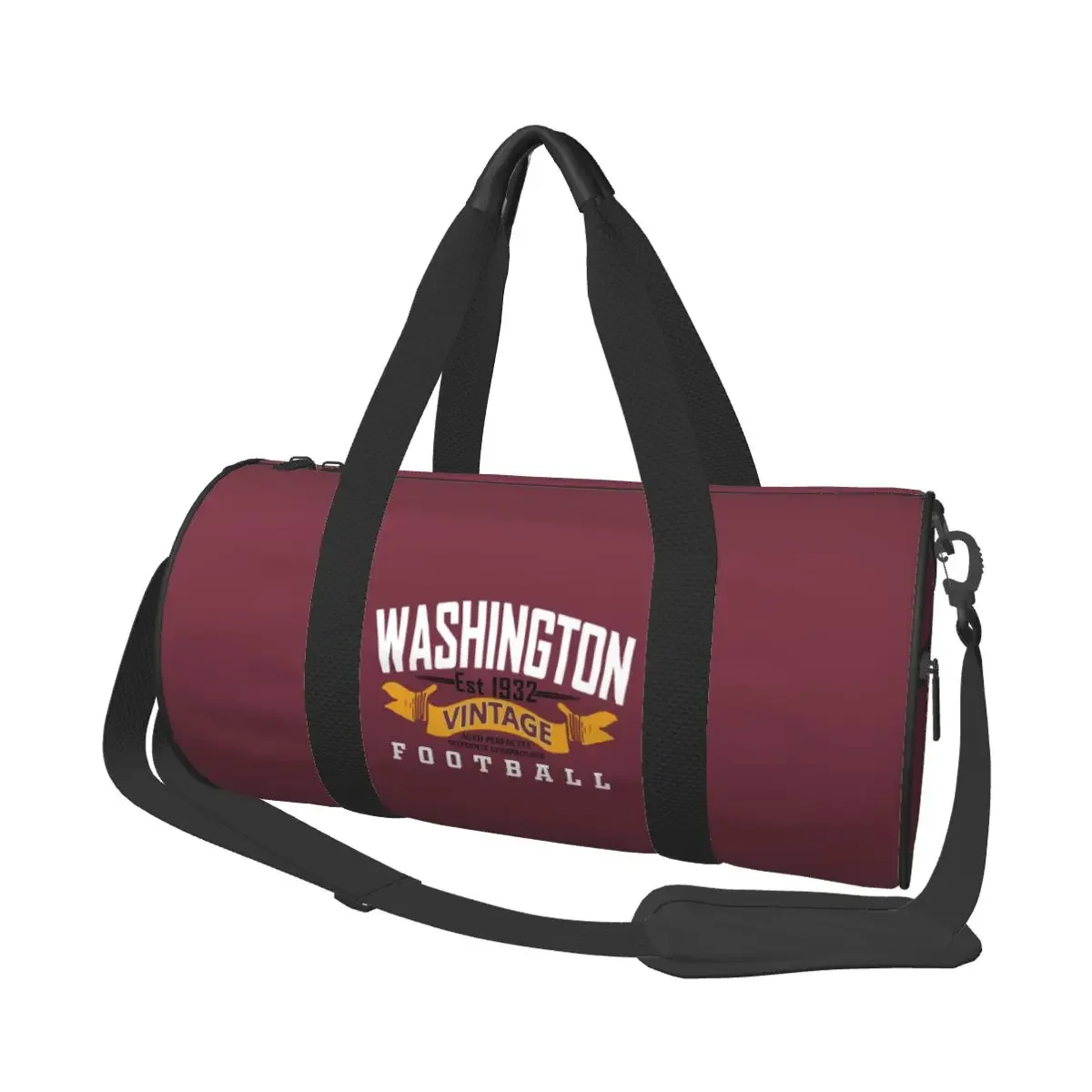 

Washington Pro Football Washington Commanders Большая спортивная сумка Водонепроницаемая дорожная сумка Duffle Сумки Сумка для фитнеса