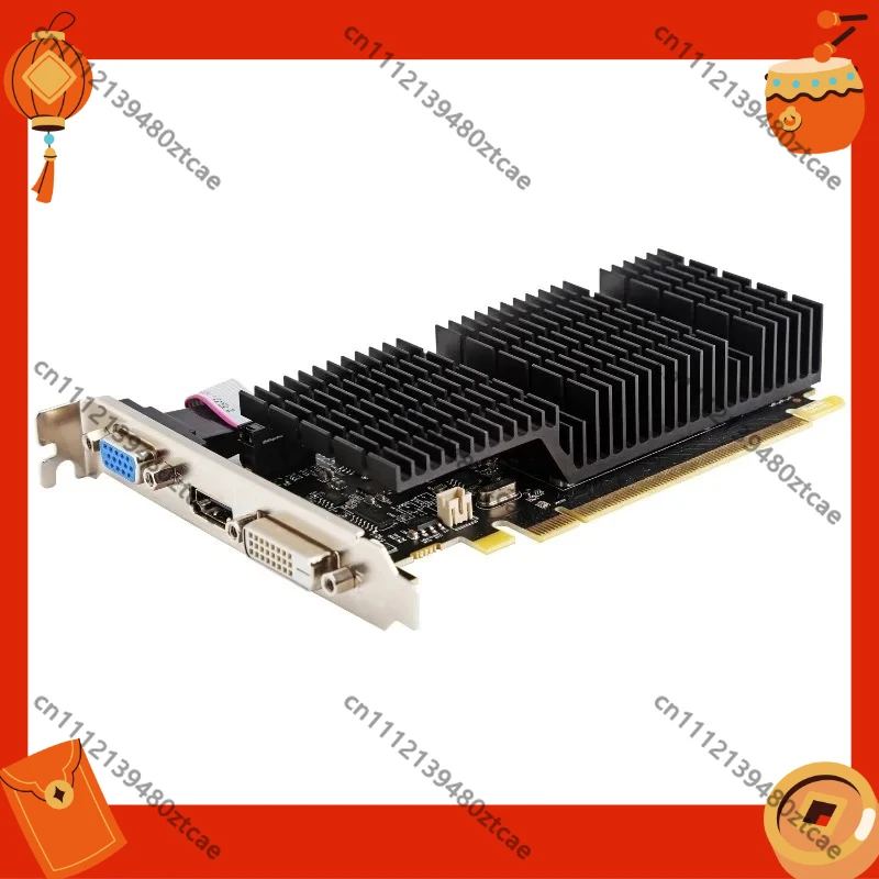 R5 220 2GD3 1GD3 Graphics Card, 2GB Large Memory Desktop Video Card, HD Output Home Office Computer Hardware