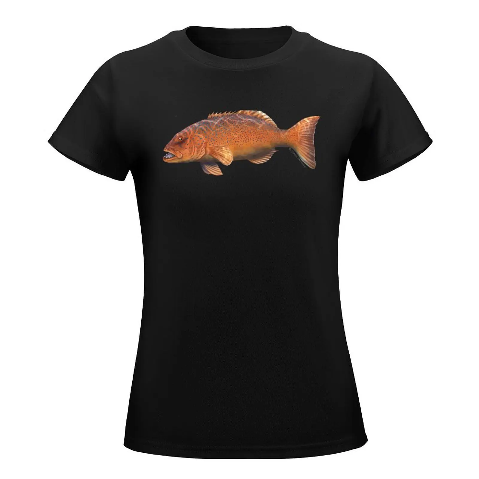 Coral Trout T-Shirt tees Female clothing shirts graphic tees Top Women