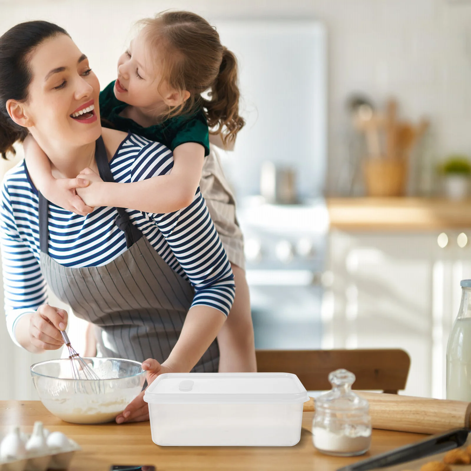 

Clear Bread Box Large Capacity Plastic Toast Box Keep Holder Home Fridge Food Container Bakery Boxes