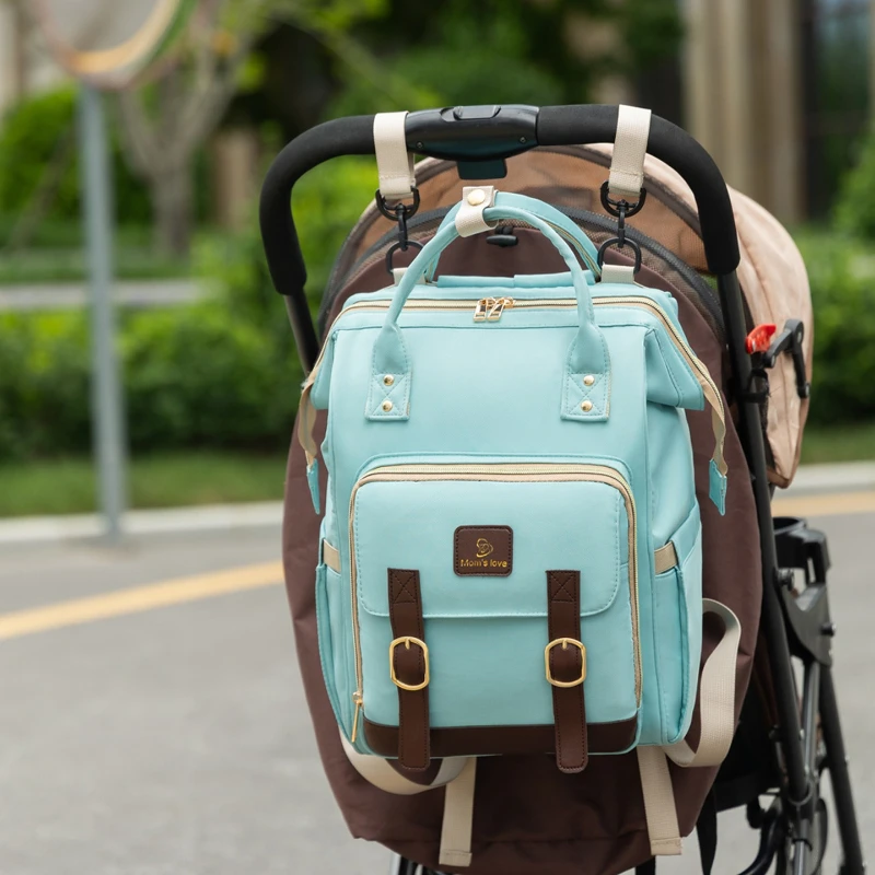 New Maternal and Child Outdoor Storage Backpack Fashionable and High-quality Insulated Bottle Bag Large Capacity Mother Backpack