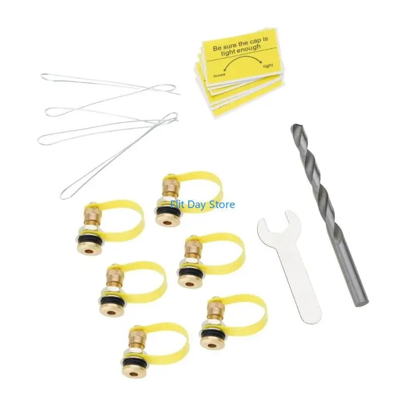 F92C Generic Gases Ventilation Cap Brasses Construction Double Seals Security