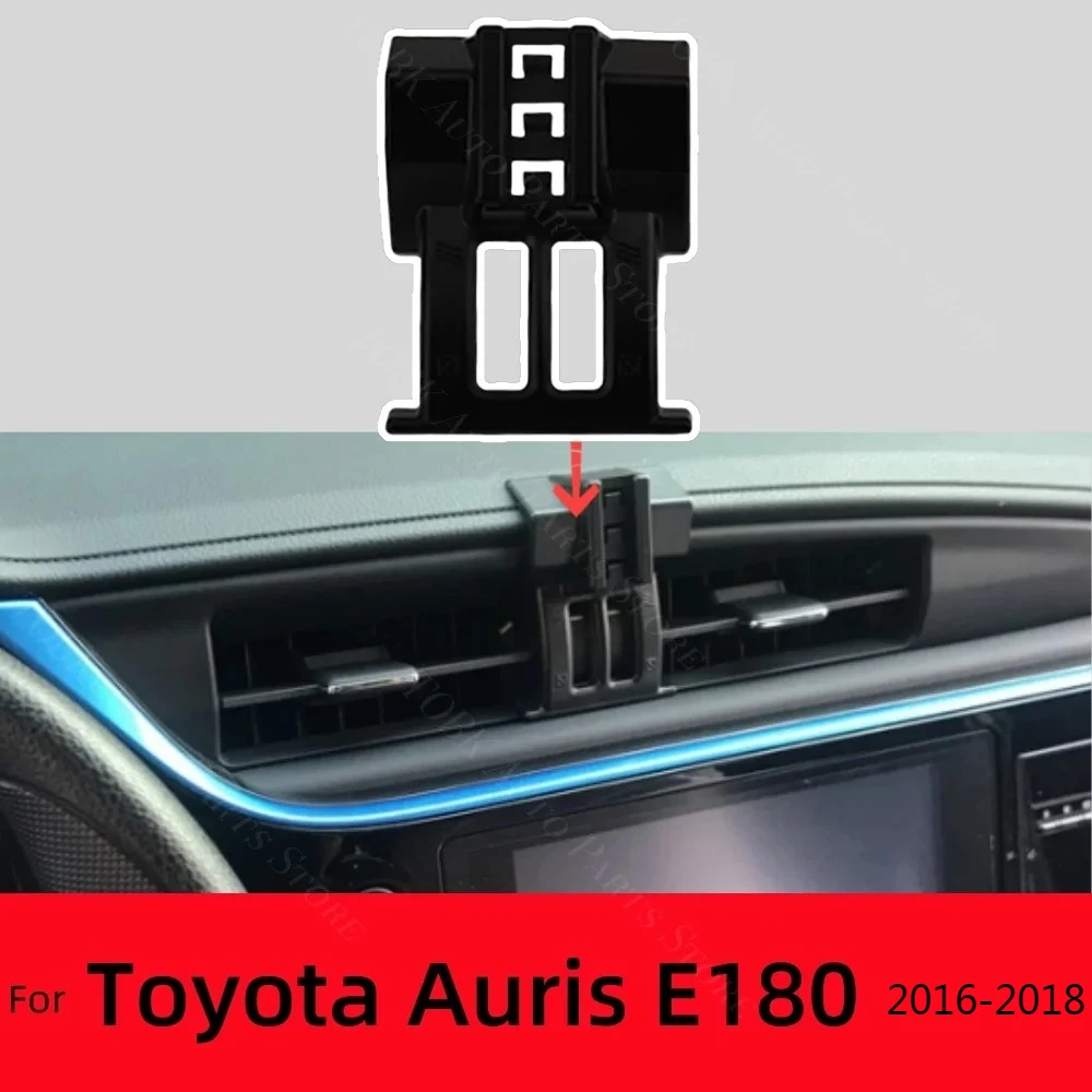 

For Toyota Auris E180 2016 2017 2018 Car Phone Holder Strong Special Fixed Bracket Base 15W Wireless Charging Cars Accessories