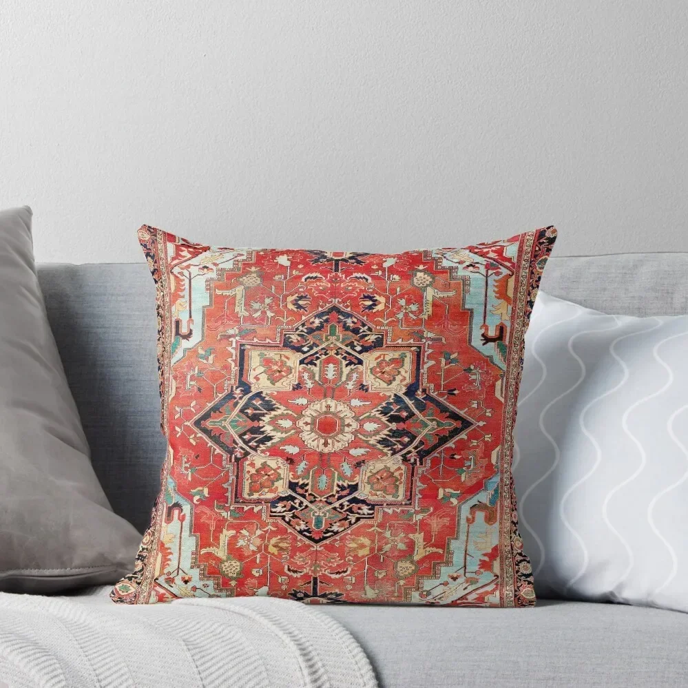 Heriz Azerbaijan Northwest Persian Rug Print Throw Pillow luxury throw pillow covers Sofas Covers pillow