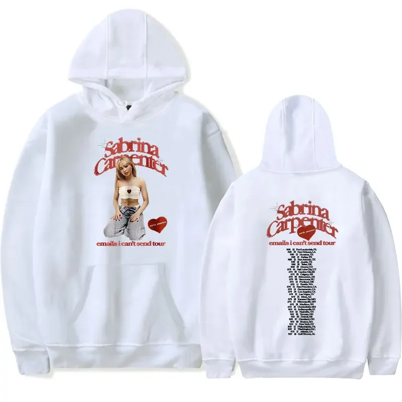 2024 Sabrina Carpenter Hoodies Tour Merch Women Men Long Sleeve Casual Sweatshirt Fashion Clothes