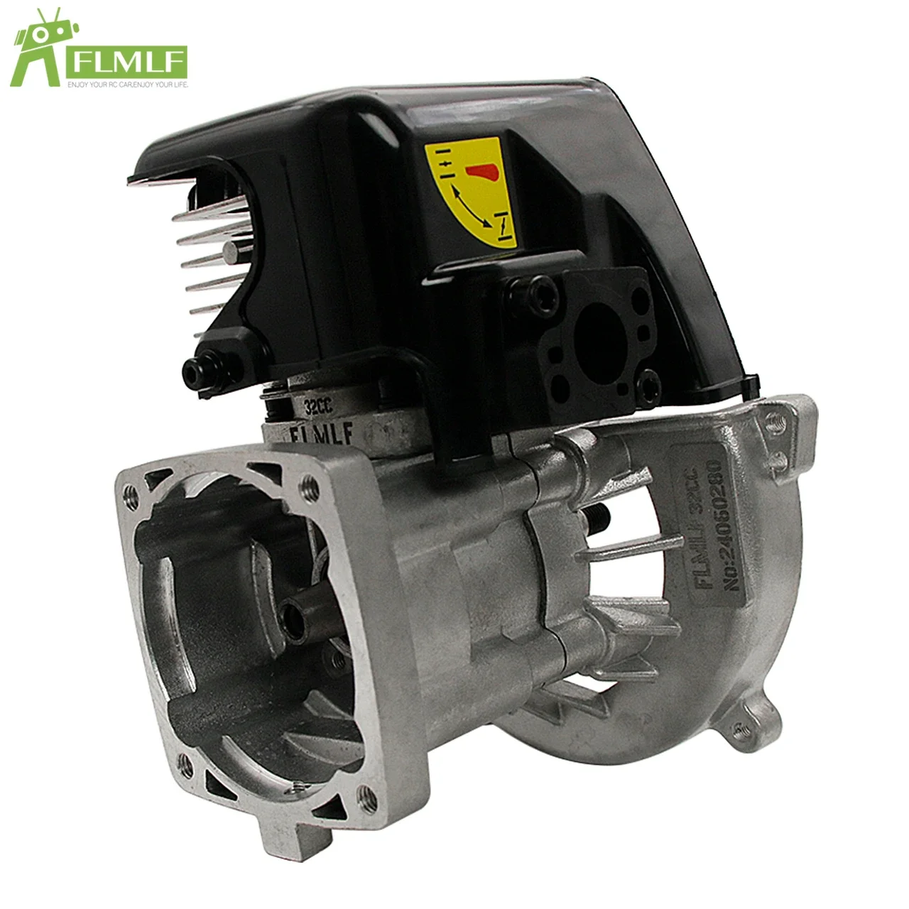 1/5 Rc Car Upgrade 32cc or 35CC Cylinder+Piston+ Flywheel+Crankcase Kit for TOP SPEED RC WORLD KM FLMLF TIT FYE XJM Engine Parts