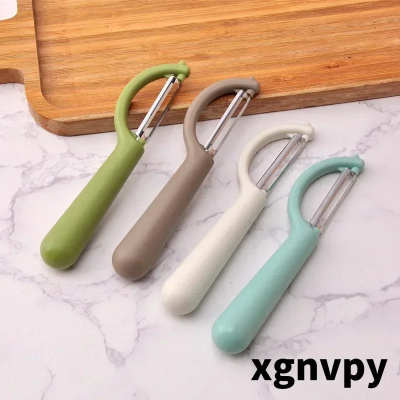 xgnvpy Stainless Steel Fruit  Vegetable Peeler  Efficient Potato Carrot  Fruit Peeling Tool  Essential Kitchen Gadget Accessory