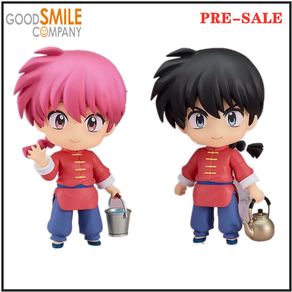 Original Anime Figure Ranma 1/2 Ranma Nibun-no-Ichi Ranma 2690 2691 Action Figurine Toys for Children Collector Model Doll 10cm