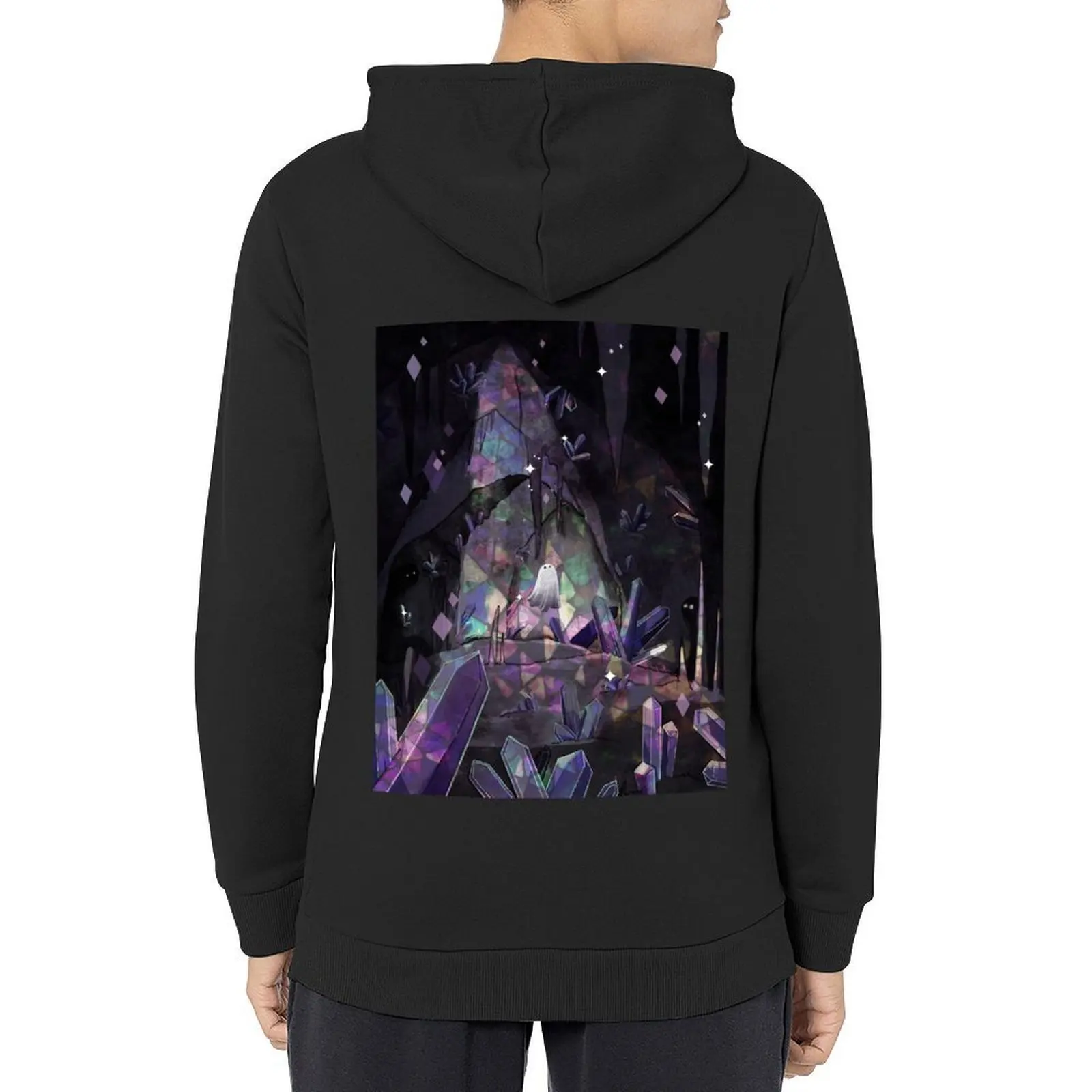 

Crystal cave alt Hoodie fashion men korean style clothes autumn new products men's clothing pullover hoodies