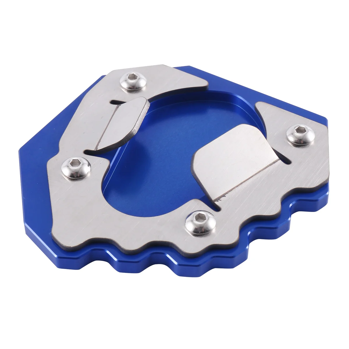 

Motorcycle Accessories Kickstand Side Stand Support Extension Foot Pad Base for Tiger 1200 Tiger1200 2022-(Blue)