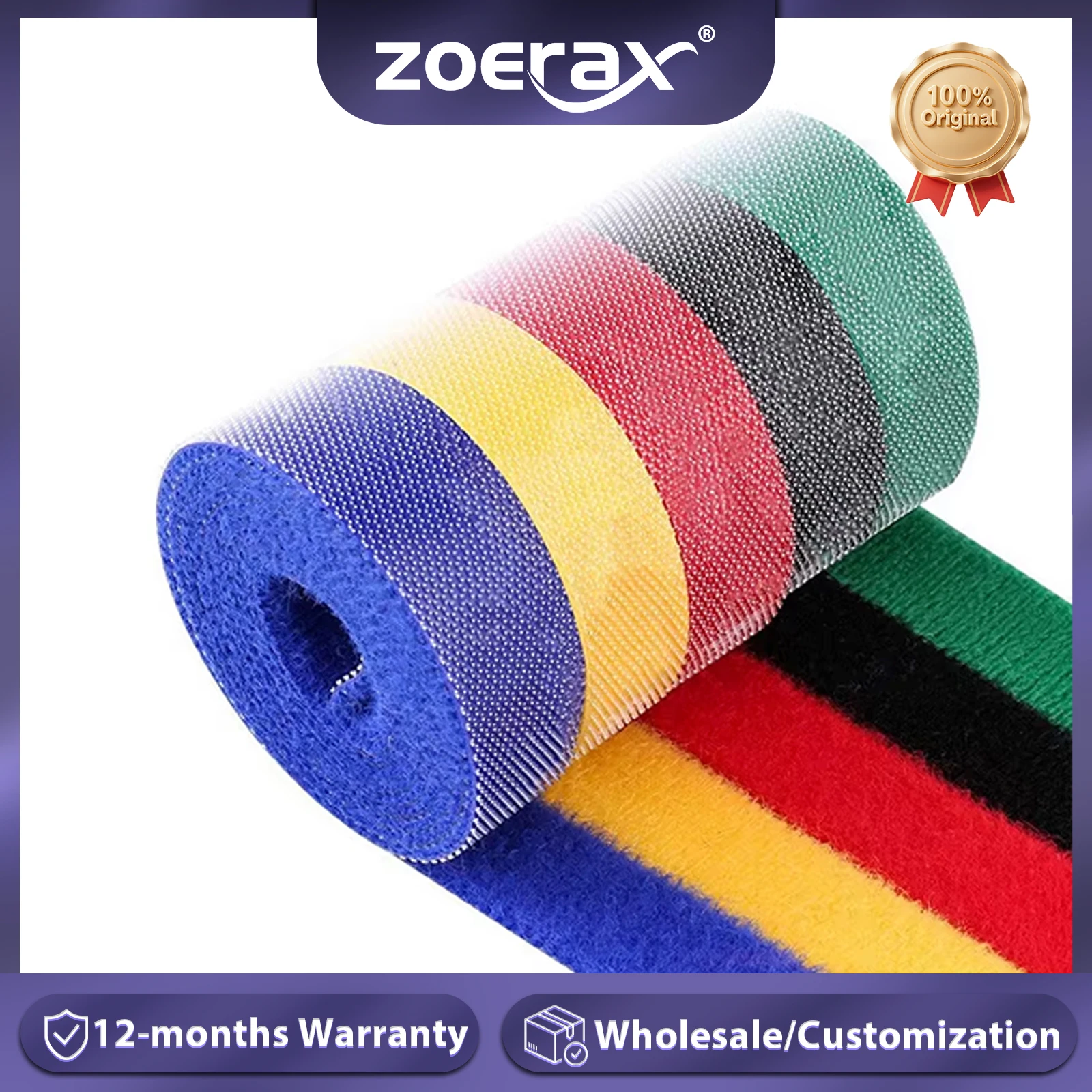 Zoerax 5pcs cabo usb enrolador de cabo organizador laços de fio do mouse titular do cabo de corte livre de gerenciamento de telefone protetor de fita de aro-10m