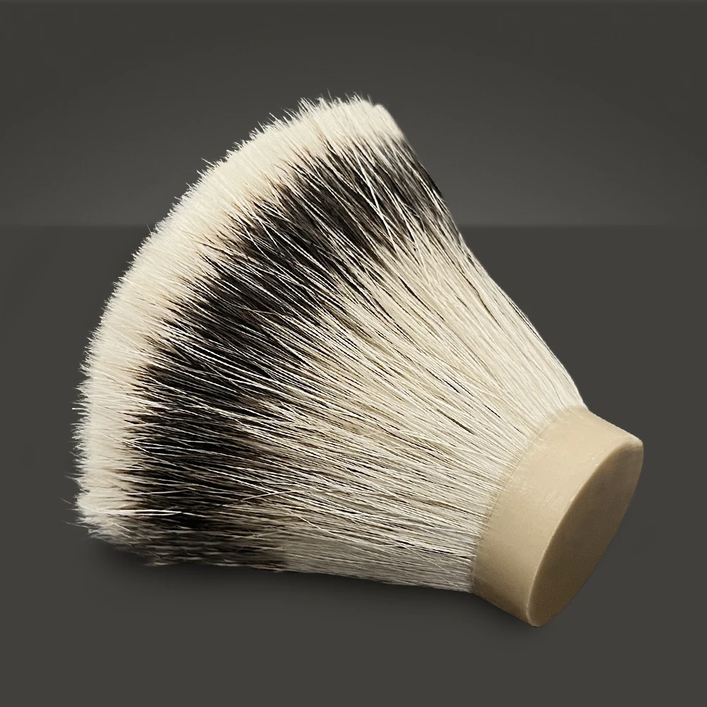 Boti Brush SHD Leader Silvertip Badger Hair Knot Shaving Brushes Gel Tip Fan Shape Men's Beard Shaving Tools