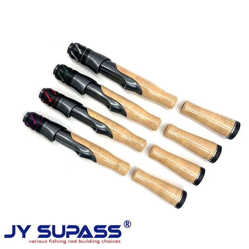 JY SUPASS VSS rod building components ultra light Fishing Rod A Cork Handle DIY Repair Fishing Rod Split Handle