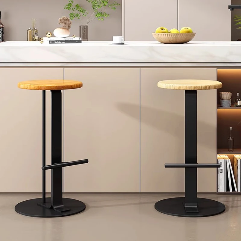 Silla De Bar De estilo nórdico Para cocina, Mueble De diseño De lujo Para decoración del hogar, mostrador europeo moderno