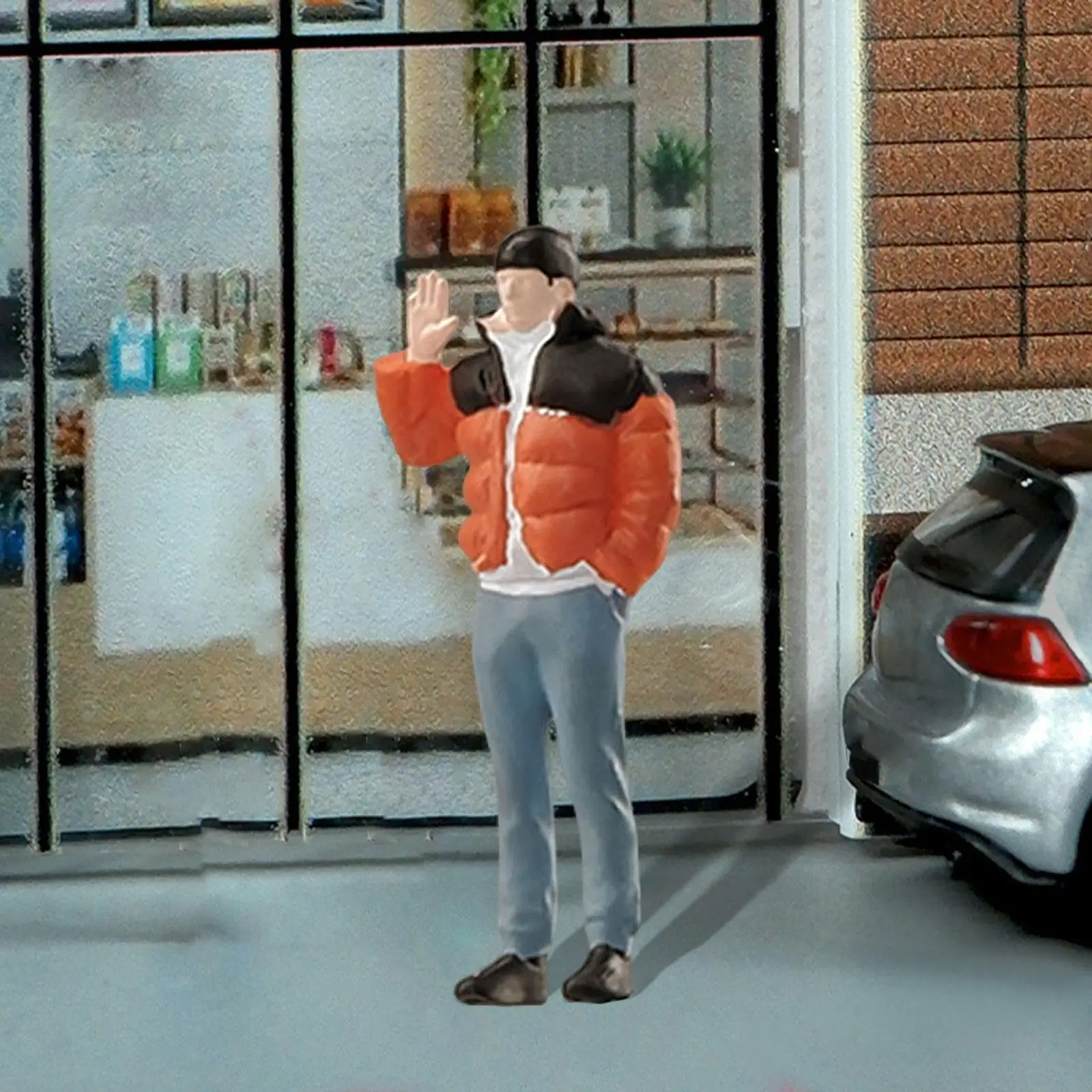 1/64 미니어처 사람들 입상 디오라마 인형 수집품 유행 사람들