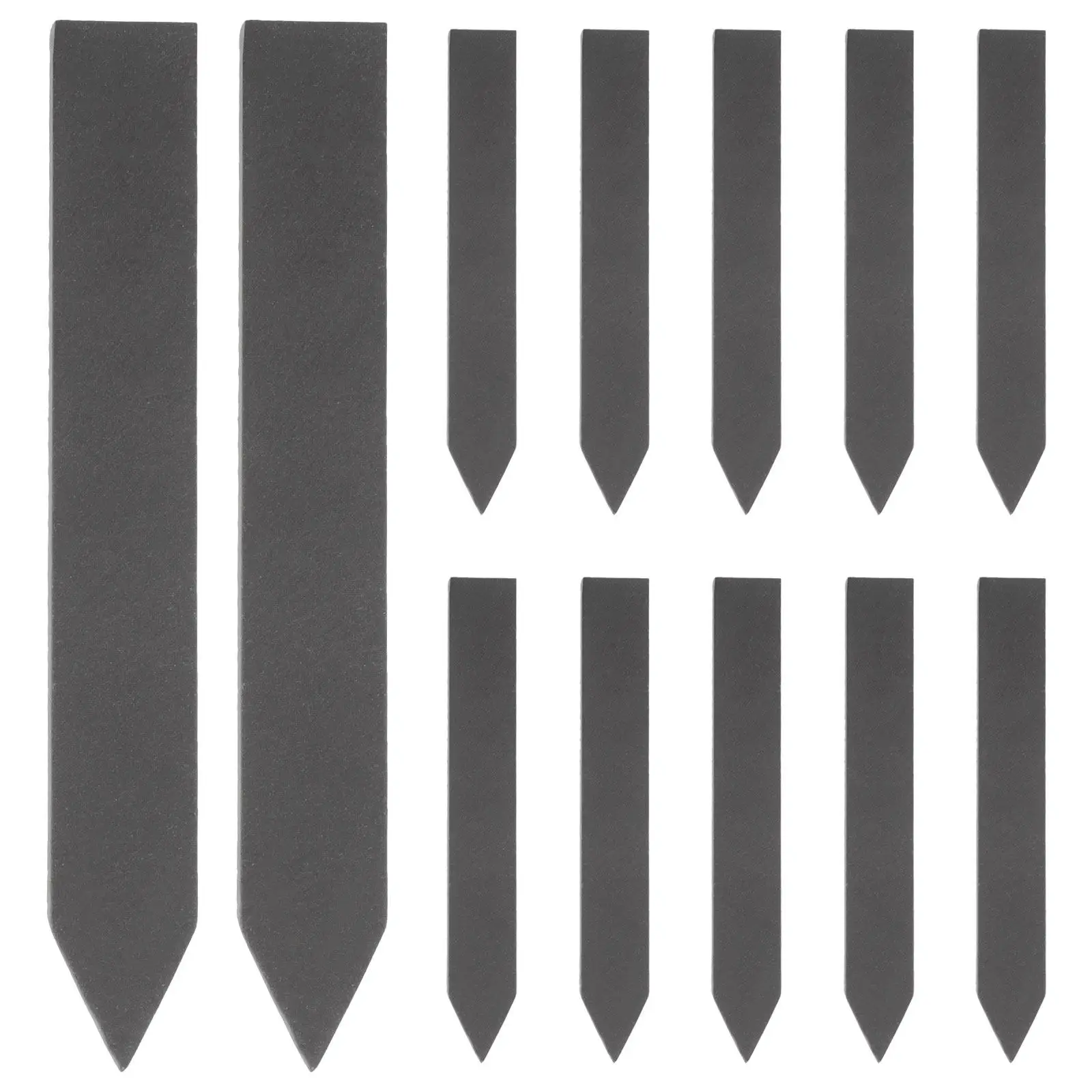 

12 шт. этикеток для рассады, садовые колышки для растений, маркеры из натурального камня, палочки для маркировки, бирки для трав и овощей, для использования на улице