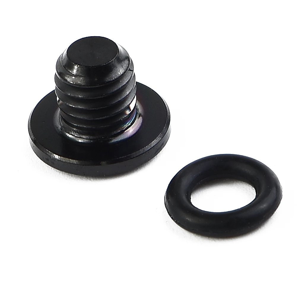 

Bike Bicycle Bleed Titanium Screw & O-Ring For-Shimano XT, SLX, Zee, Deore & LX Oil Filling Hole Pot Split Oiler Cover Part