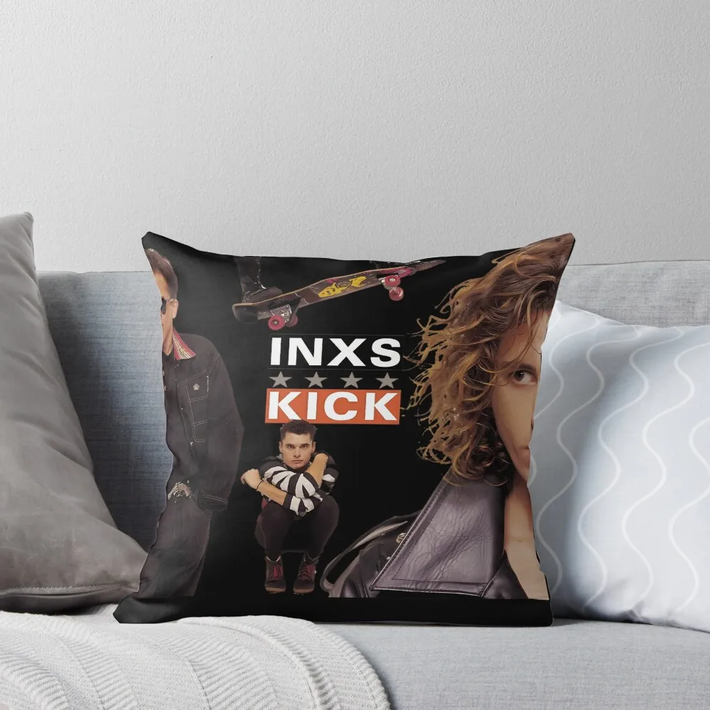 Inxs Kick 34 Throw Pillow christmas cushions covers Sofa Cushion pillow