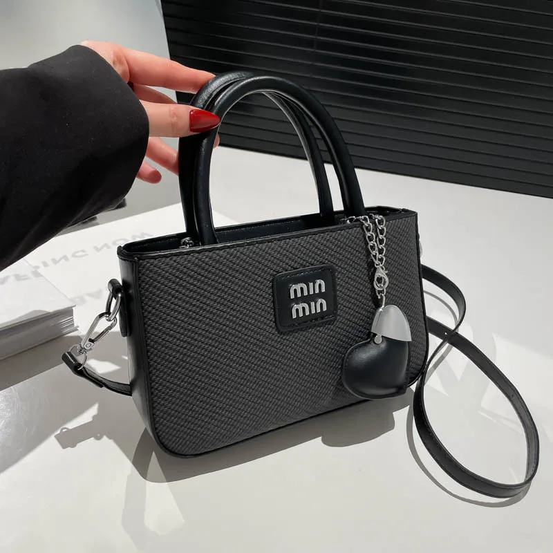 

2025 New Portable Small Square Bag, Women's Fashion Trend Word Mother and Daughter Bag, Single-shoulder Crossbody Bag