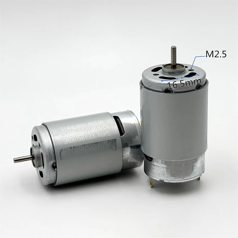 Standard Motor RS395-ST/2465 DC 12V 18V 24V 11500RPM Mini 28mm RS-395 Electric Motor Large Torque DIY Hobby Toy Model - view 3