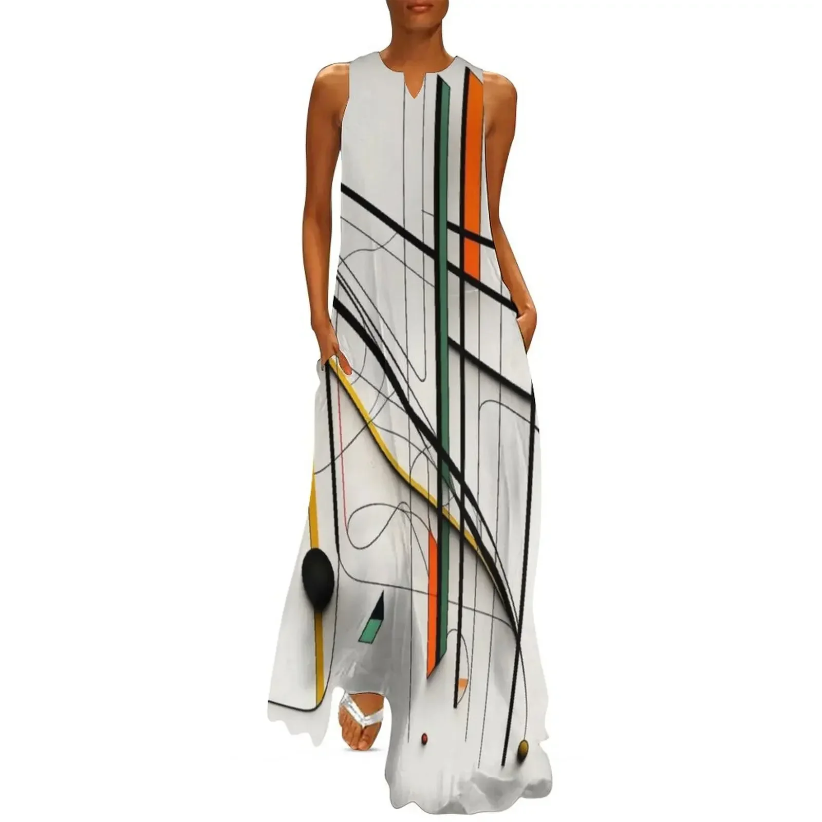 

Musical Abstractions: Creating Illusions of Symphonic Niceties Long Dress elegant guest wedding dress Dress