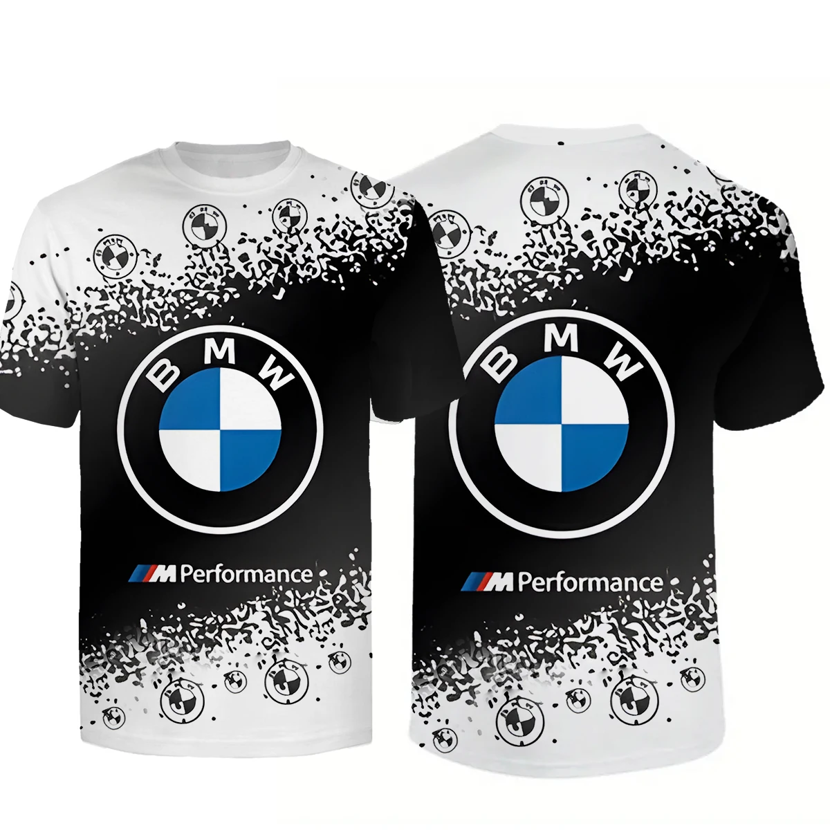 

Motorcycle Rider BMW Short Sleeve T-shirt Men's Outdoor Top Casual Comfort Lightweight Quick Drying Breathable T-shirt