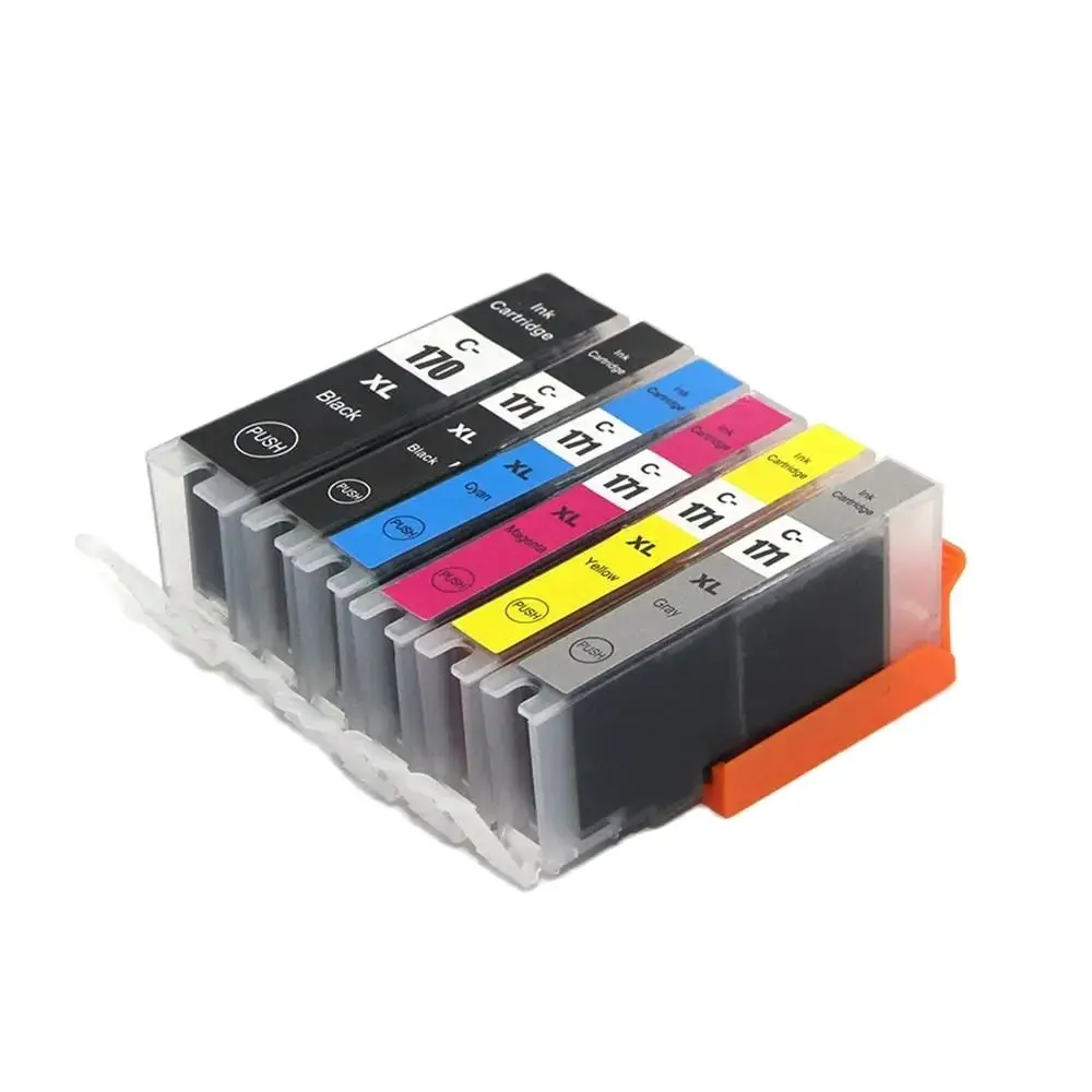 

PGI 170 170XL CLI 171 171XL PGI170 PGI-170XL CLI171 CLI-171XL Цветной совместимый картридж для Canon PIXMA MG5710