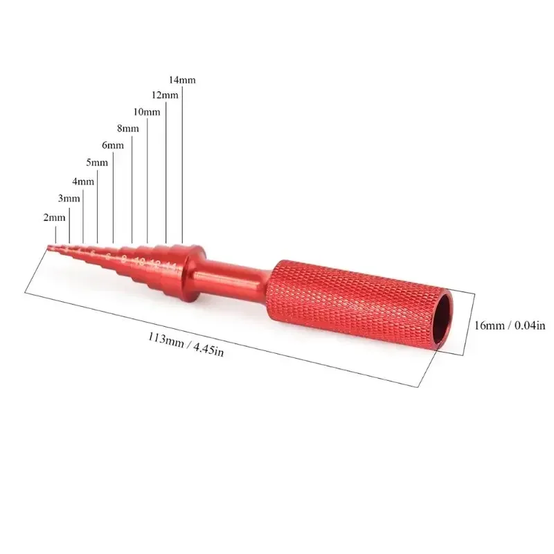 Outil d'installation et de retrait de pilote de roulement à billes pour voitures RC, extracteur de retrait, accessoires d'hélicoptère, modèle, OD 2mm, 3mm, 4mm, 5mm, 6mm, 8mm, 10mm, 12mm, 14 mm