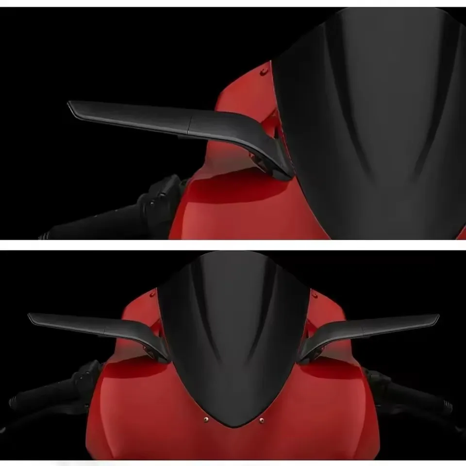 For Ducati Panigale 1199 S Tricolore 899 ABS 2013-2015 Motorcycle Mirror Stealth wing mirror Adjustable Rotating Rearview Mirror
