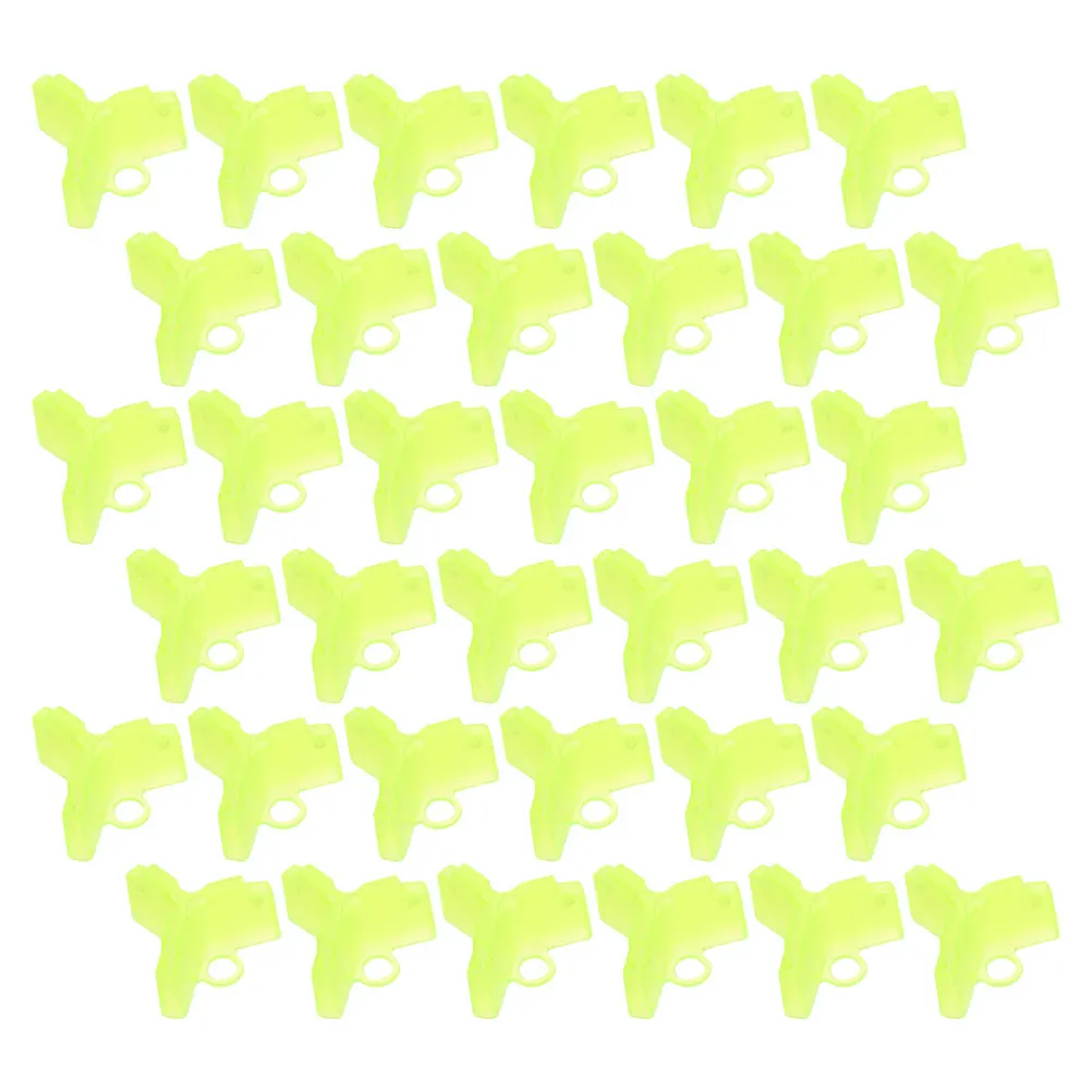 

100pcs Triple Hook Cover Fishing Lure Protectors Anti Plastic Hook Covers Safety Work Environment