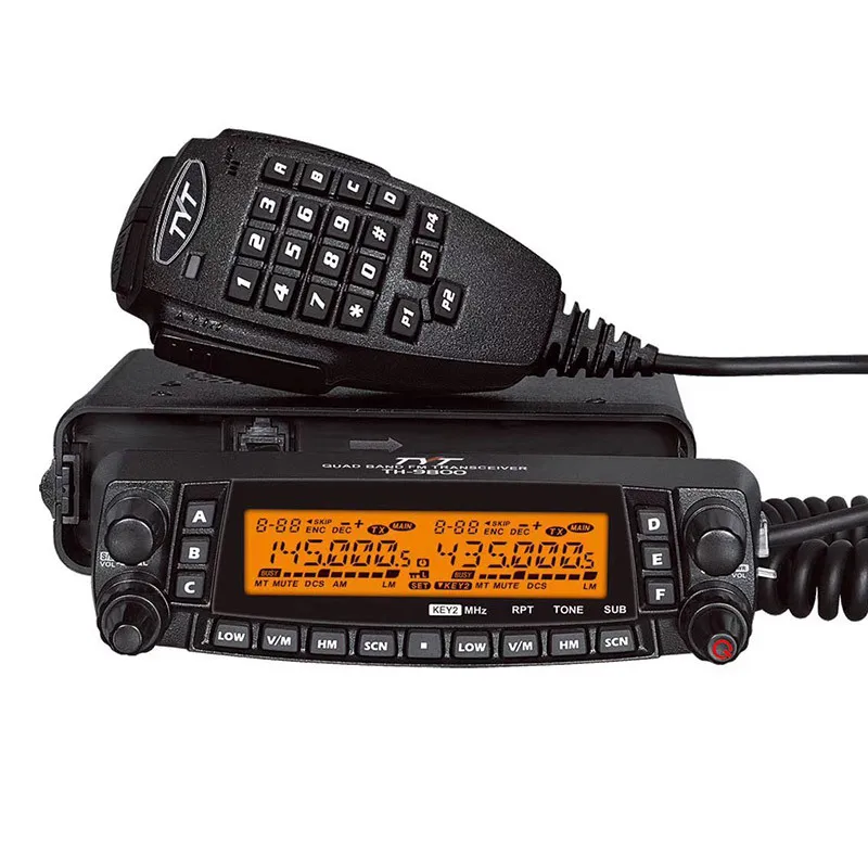 TYT TH-9800 Vehicle-mounted Intercom UV Shortwave Four-band Cross-section Repeater Intercom