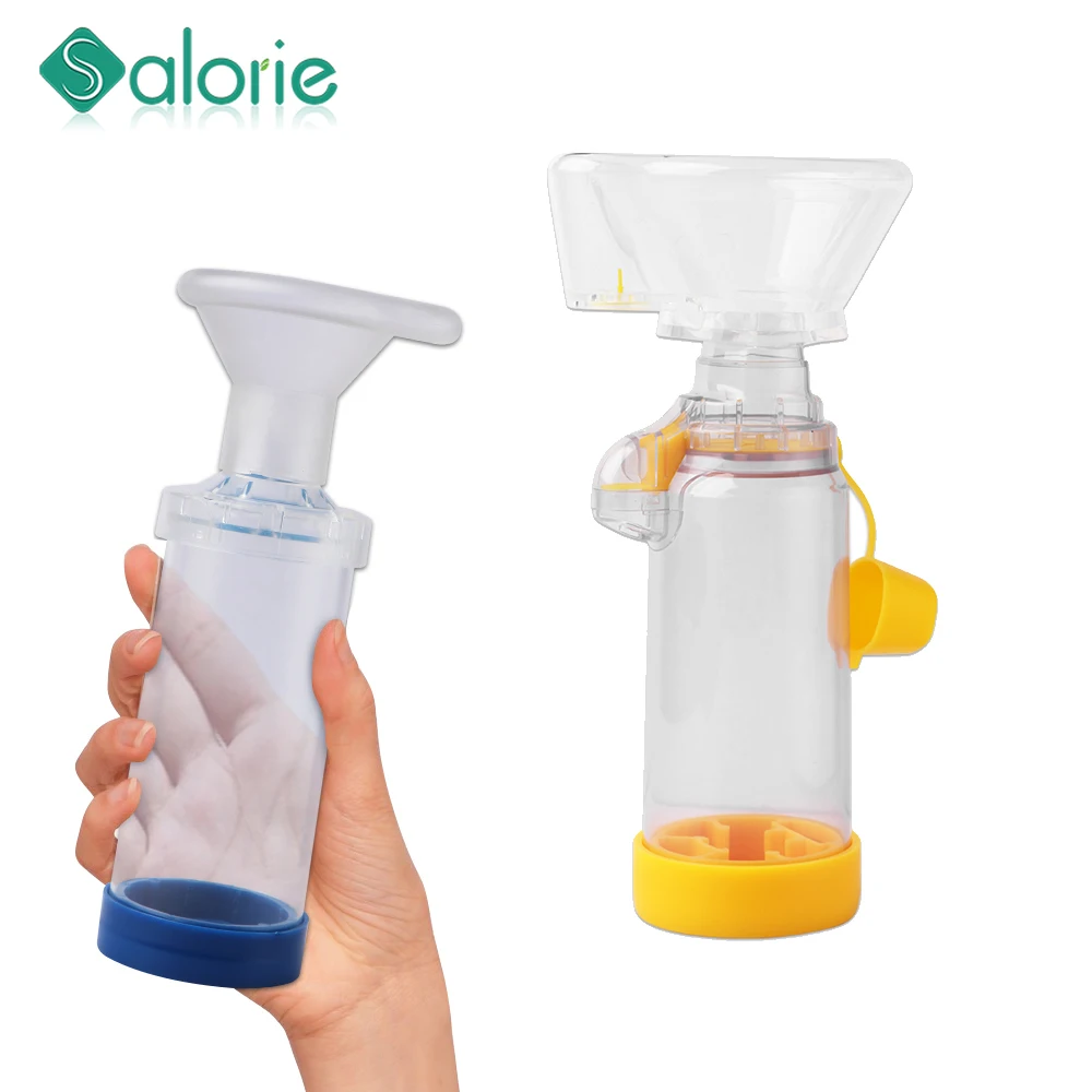 Máscara Nebulizador para Adultos e Crianças, Asma Inalador Cup, Steam Inaler, Spray Cups, Inalação Spacer, Medicine Bottle, Acessórios