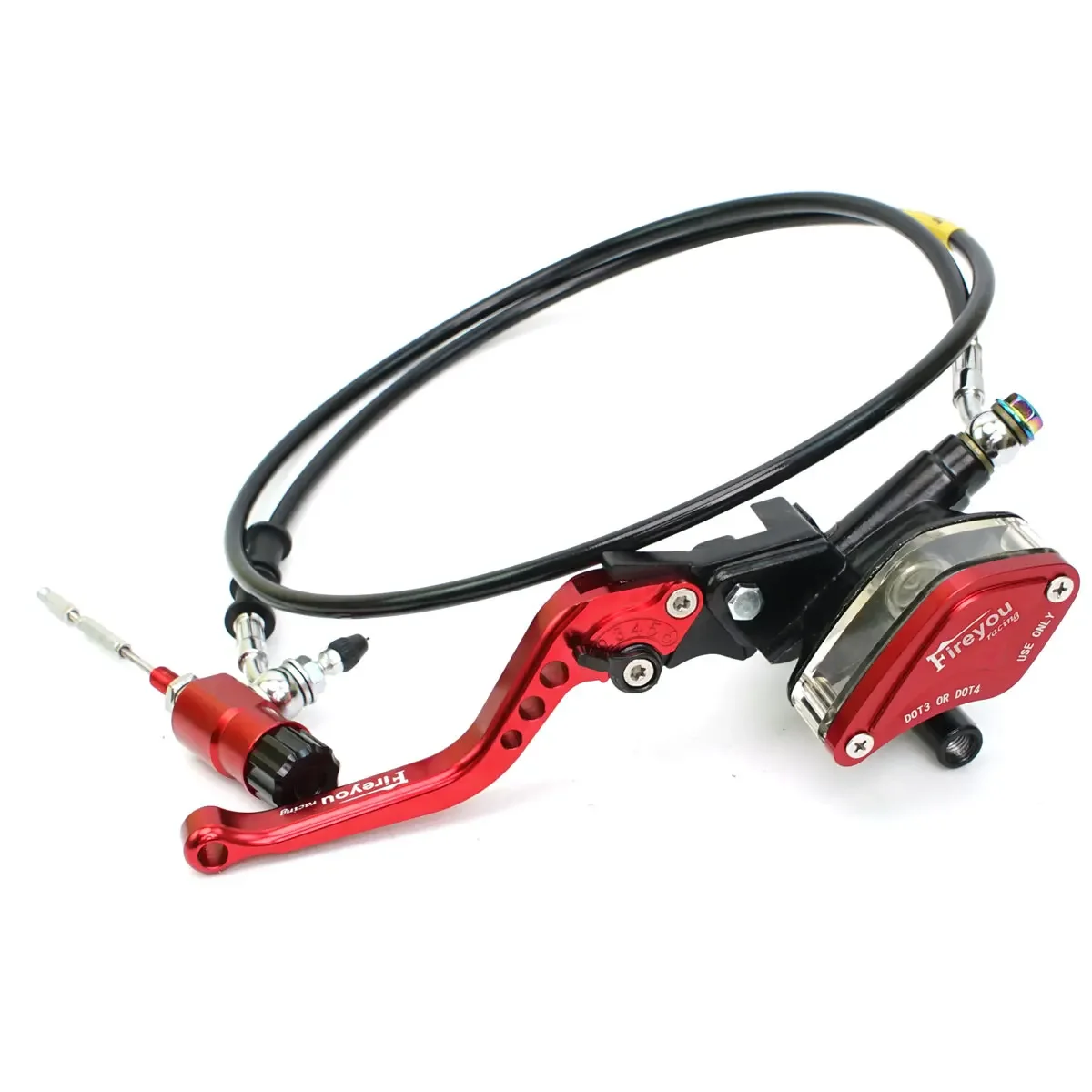 22mm CNC Motorcycle Hydraulic Clutch Brake Master Cylinder Lever Kit For Racing Dirt Bike Sport Bike Scooter Motocross Off Road