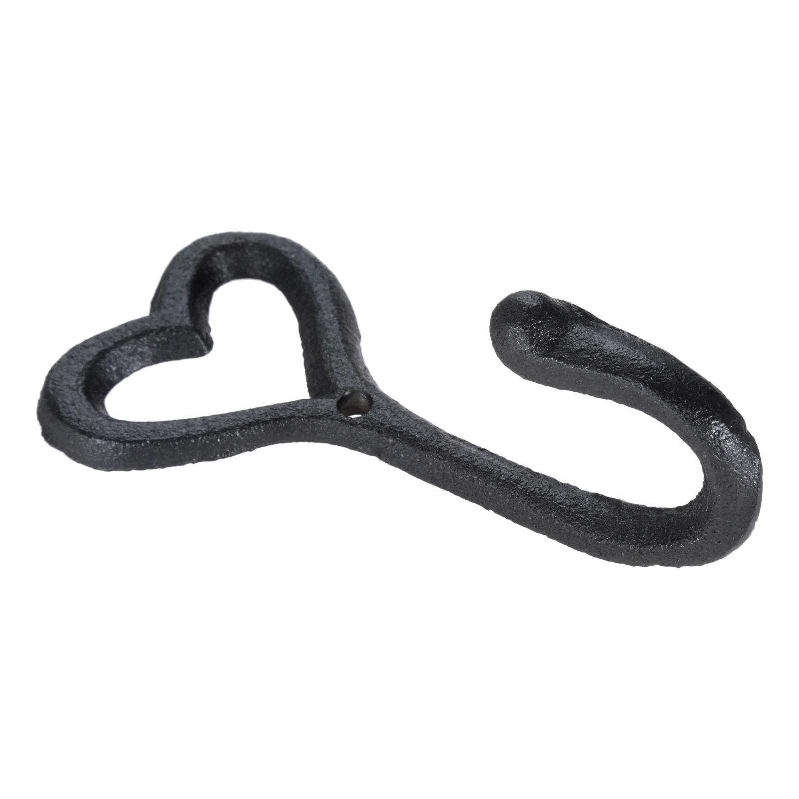 1 قطعة الحديد الزهر الحب القلب معطف السنانير جدار جبل شماعات العتيقة تخزين هوك الجدار الديكور للمنزل معلقة القط/مفتاح/معطف/منشفة