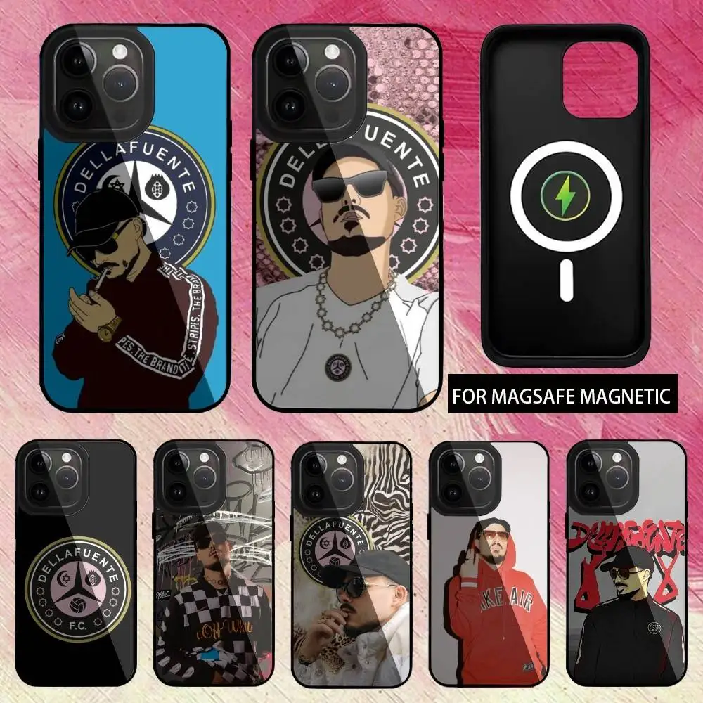 

D-Dellafuente FC Phone Case For iPhone17,16,15,14,13,12,11 Plus,Pro Max Magnetic Magsafe Wireless Charging