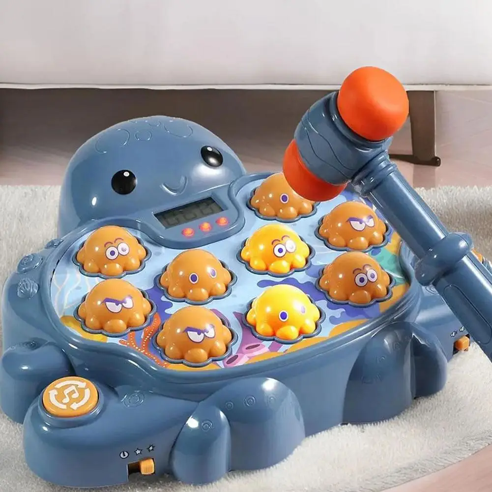 

Ударная игрушка, игра «Крот», игра «Координация рук и глаз», игровая игра в форме осьминога, детские игрушки, игрушки Whac-a-mole